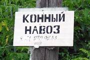 Навоз конский