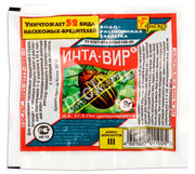 Инта-Вир для уничтожения насекомых вредителей в садах,  огородах